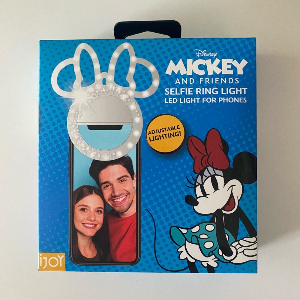 Disney Mickey and Minnie Mouse selfie ring light